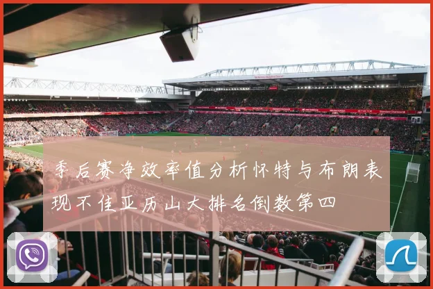 季后赛净效率值分析怀特与布朗表现不佳亚历山大排名倒数第四