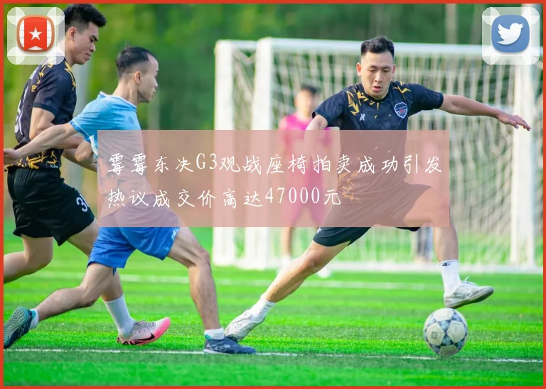 霉霉东决G3观战座椅拍卖成功引发热议成交价高达47000元
